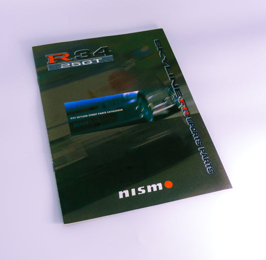 Nismo R34 25GT Street Parts Catalog