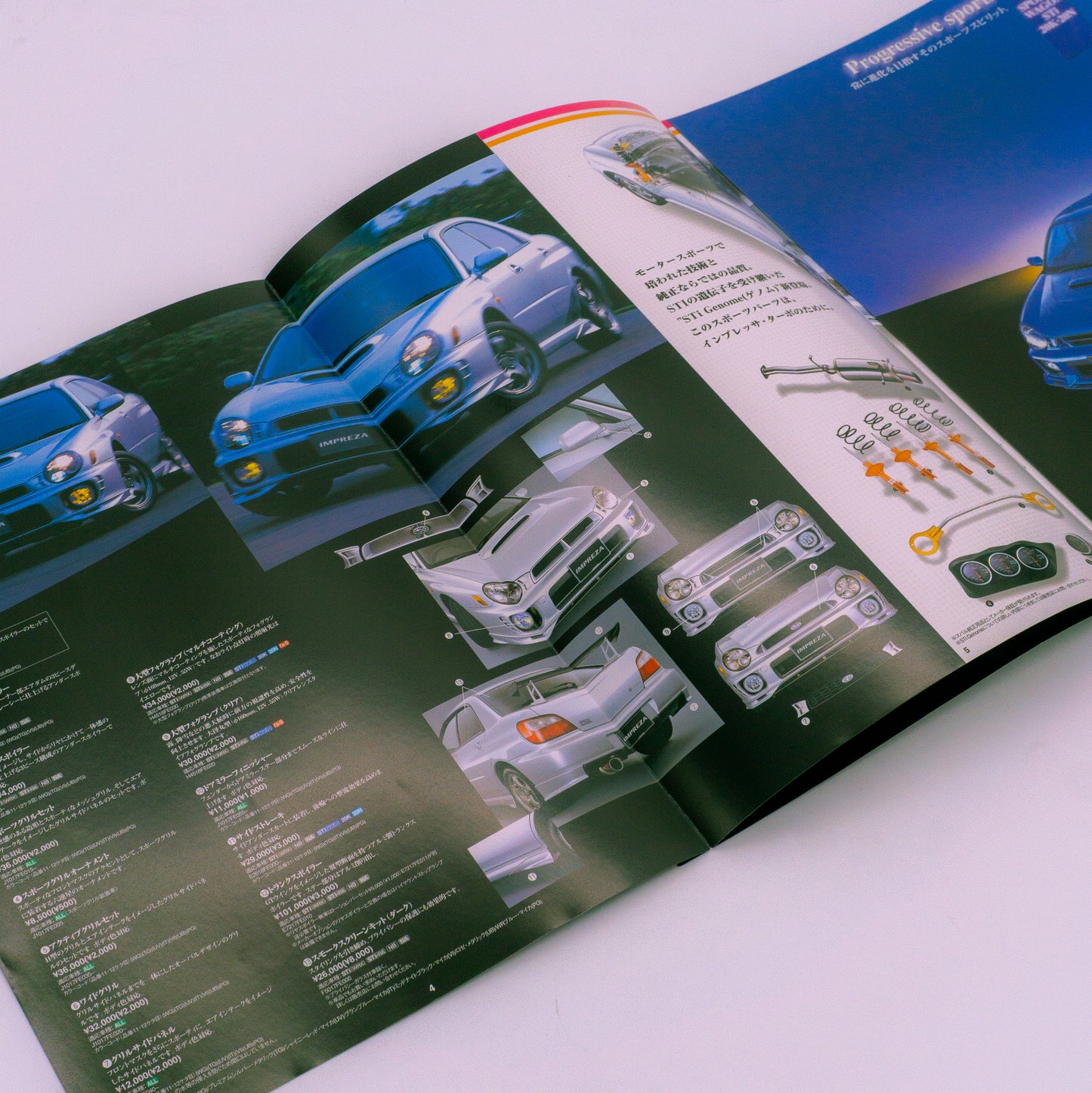 Impreza Accessories with Audio & Visual Brochure