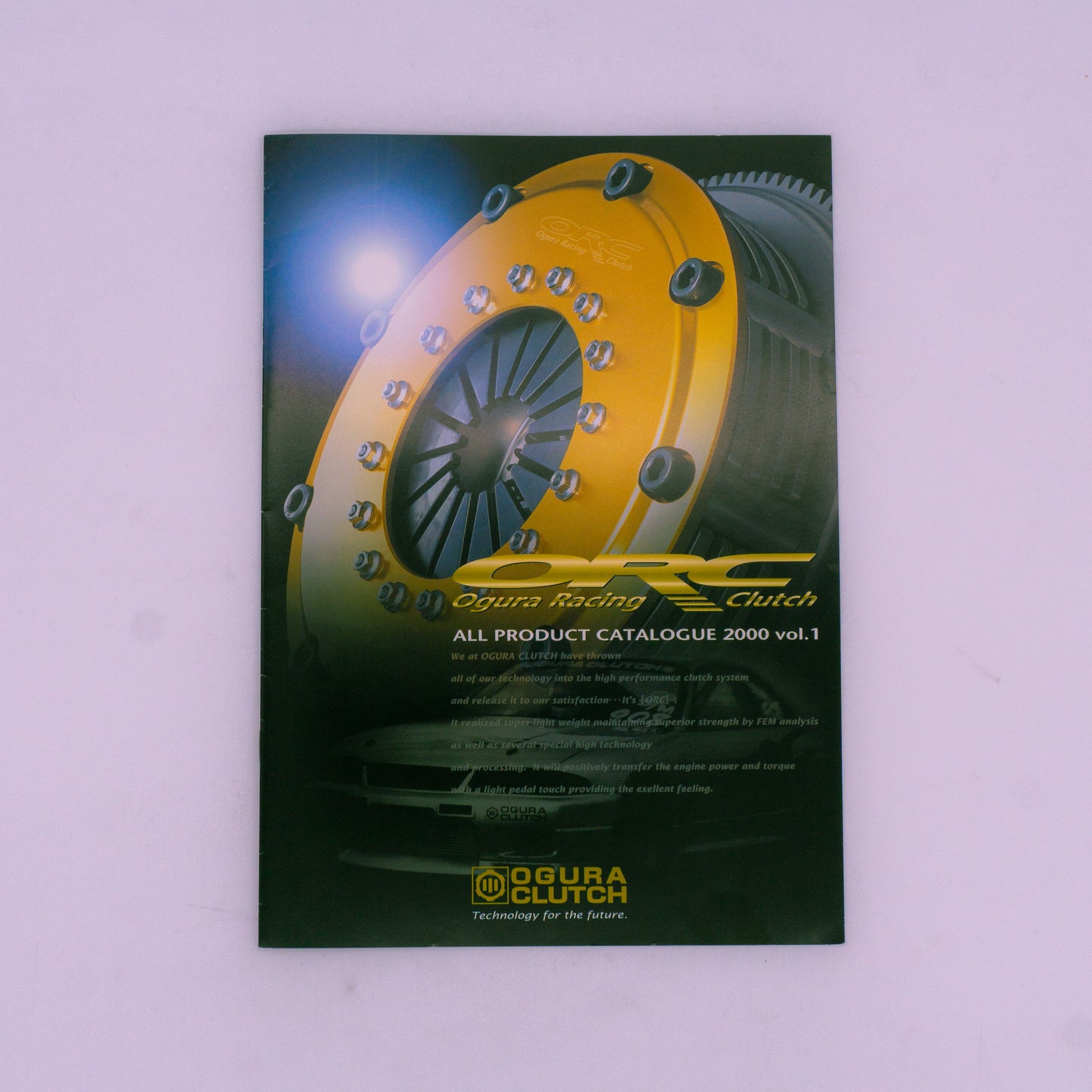 Ogura Racing Clutch All Products Catalog 2000 vol. 1