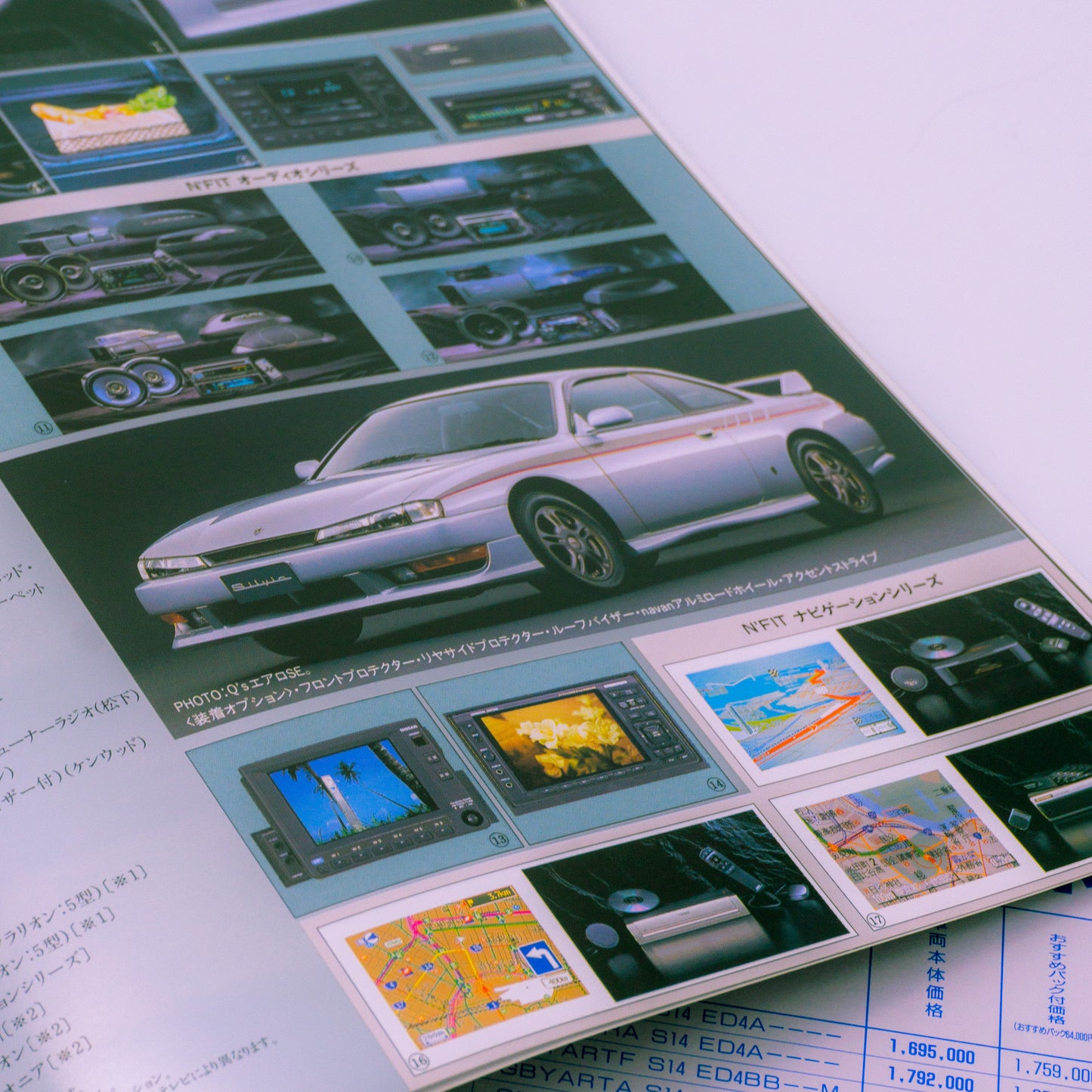 Nissan Silvia S14 Dealership Catalog